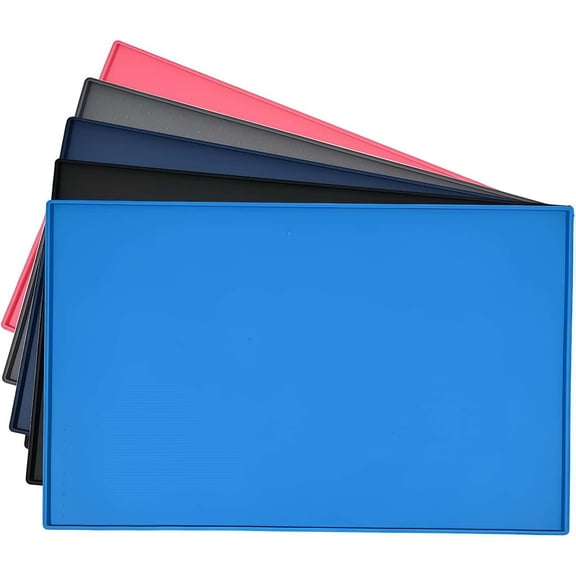 Dog Food Mat Anti-Messy Design Pet Bow Mat, Non Slip Silicone Waterproof Cat Feeding Placemat for Puppy Kitty Dog Cat Small Medium Animals