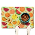thumbnail image 1 of Dog Food Mat with Cute Sunshine Watermelon Print, Absorbent Waterproof Pet Feeding Mat, Non-Slip, Quick Dry, Easy Clean Mat for Beach and Summer Parties, 1 of 7