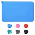 thumbnail image 1 of Dog Food Dog Food Mat, Silicone Dog Cat Bowl Mat, Non Slip Waterproof Pet Feeding Mat FDA Grade Food Container Placemat for Small AnimalsFDA Grade Food Container Placemat for Small Animals, 1 of 8