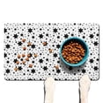 thumbnail image 1 of Dog Food Mat Space Galaxy Astronaut Planet Starry Night Cosmos Pet Feeding Mat Absorbent Waterproof Non-Slip Durable, 1 of 6