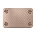 thumbnail image 1 of Dog Food Mats, Cat Absorbent Water Bowl Feeding Mats Pet Placemats for Food and Water, 1 of 7