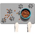 thumbnail image 1 of Dog Food Mats for Floors, Absorbent Quick Dry Pet Cat Food Mat, Dog Bowl Mats for Food and Water Dispenser Mat, Eco-Friendly Dog Accessories Pet Supplies 12"x20", 1 of 6