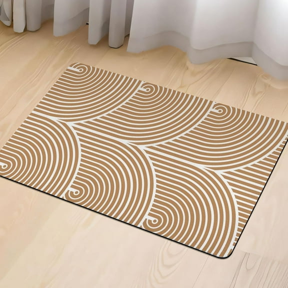 Dog Food Mats for Floors, Absorbent Quick Dry Pet Cat Food Mat, Dog Bowl Mats for Food and Water Dispenser Mat, Eco-Friendly Dog Accessories Pet Supplies 16"x24"