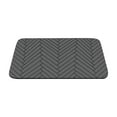 thumbnail image 1 of Dog Food Mats for Floors Absorbent, Pet Cat Food Mat - Quick Dry Dog Bowl Mats for Food and Water, Eco-Friendly Boho Pet Supplies(XL,Black), 1 of 3