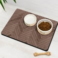thumbnail image 1 of Dog Food Mats for Floors Absorbent, Pet Cat Food Mat - Quick Dry Dog Bowl Mats for Food and Water, Eco-Friendly Boho Pet Supplies, 1 of 1