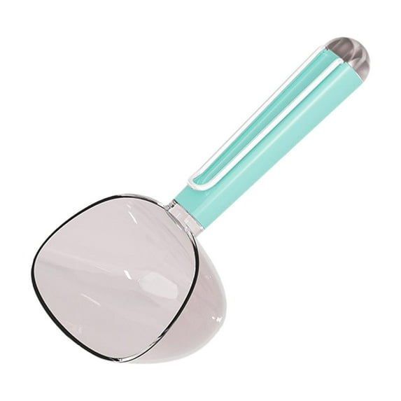 Dog Food Measuring Scoop 1 cup,Cat Food Scoop,Dry Food Spoon with Graduated Line The Handle Has a Clamp To Seal The Food,Can Be Used for Rice,Flour,Soybean and Other Kinds Of Grain