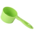 thumbnail image 1 of Dog Food Scoop 50g (0.11lb) Or 100g (0.22lb) Cup Scoop Dog Food Measuring Scoop Cats Comfortable Handle Pet Food For Birds Rabbits Green Food Storage Accessories For Dog Grooming Dog Lunging, 1 of 3