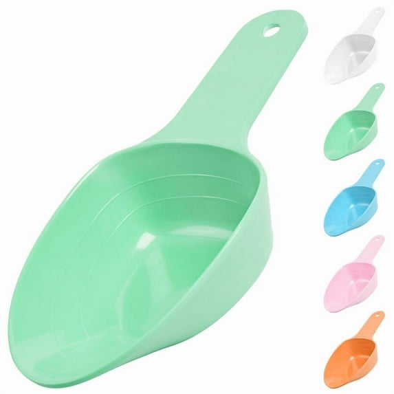 Dog Food Scoop-Melamine Pet Food Measuring Cup - 1 Cup 1/2 Cup 1/4 Cup Dog Cat Bird and Rabbit Food Feeding Scoop Dishwasher Safe -Green