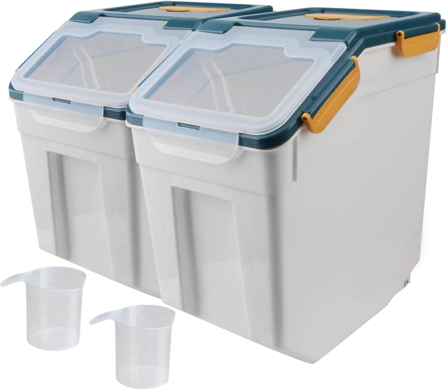 Dog Food Storage Container 15 lbs Capacity, Large Pet Food Storage Bin