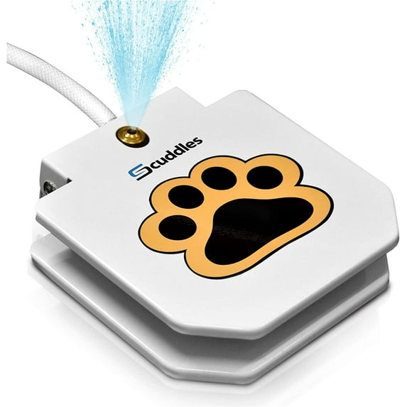 Dog Fountain Water Fountain Feeders Dog Sprinkler Step On Dog Sprinkler Toy for Big and Small Dogs For Drinking and Pets Playing And Happiness