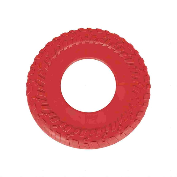 Dog Frisbee, 10 Inch Pet Interactive Training Frisbee, Lightweight Dog Toy That Floats and is Bite-Resistant, Not Easy to Deform, Red