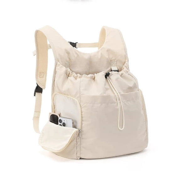 Dog Front Carrier Backpack, Adjustable Pet Dog Carrier Backpack Ventilated Mesh Dog Travel Backpack with Zippered Side Windows for Hiking Traveling for Small Medium Cats Dogs