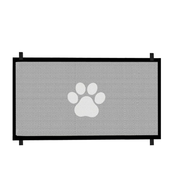 Dog Gate Set/ Stair Gate Dog Retractable Baby Set Mesh Dog Gate Or Baby Gate For Stair Doorways For Stair Mesh Dog Gate Telescopic Pet Fence Folding Fence Net Dog Gate Providing Accessories Store