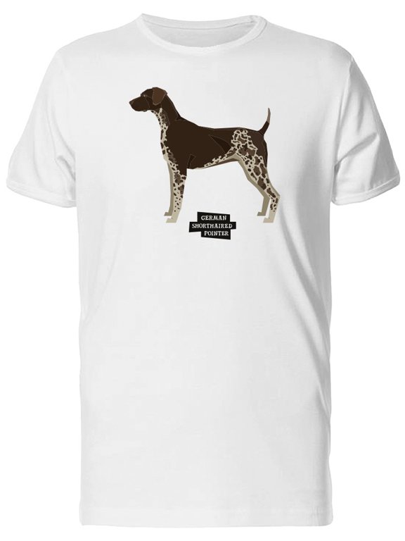 Dog German Shorthaired Pointer T-Shirt Men -Image by Shutterstock, Male Small
