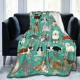 thumbnail image 1 of Dog Gifts Blanket 50"X40" Bed Throw Blanket Soft Lightweight Cozy Warm Blankets for Kids Teens Men Women, 1 of 1