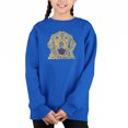 thumbnail image 1 of Dog - Girl's Word Art Crewneck Sweatshirt, 1 of 3