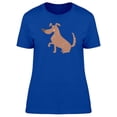 thumbnail image 1 of Dog Giving His Paw Cartoon Tee Women's -Image by Shutterstock, 1 of 2