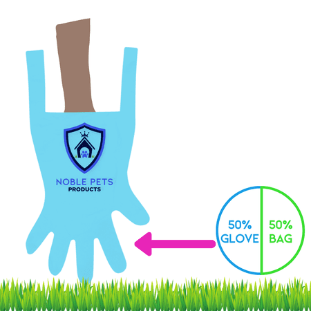 Dog Gloves Blue