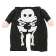 Dog Glow In The Dark Skeleton Stand Up Outfit Funny Pet Transformation