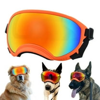 Pet Glasses Dog Goggles for Medium to Large Breeds – Stylish Dog Eyewear Suitable for Golden and Other Active