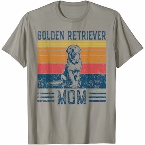Dog Golden Retriever Mom - Vintage Golden Retriever Mom T-Shirt