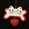 thumbnail image 1 of Dog Gone Bone Personalized Christmas Ornament , Pet Christmas Ornament, Christmas Decoration for Tree, Christmas Tree Ornament, 1 of 1