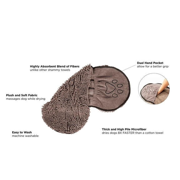 Dog Gone Smart Dirty Dog Cleaning Crew - Grey Dirty Dog Cleaning Crew