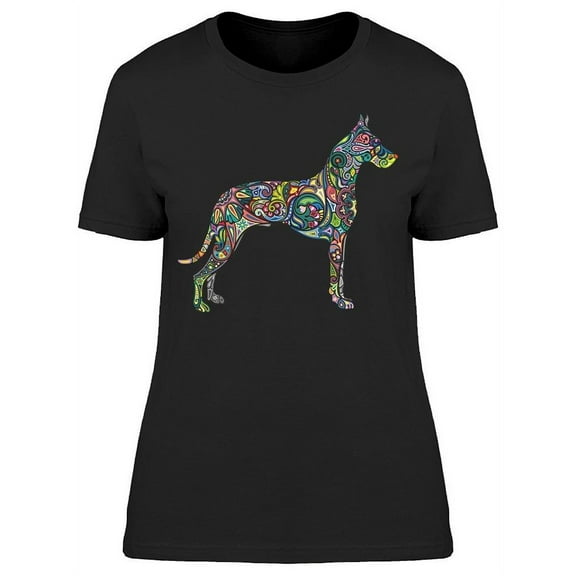 Dog Graphic T-Shirt Women -Image by Shutterstock, Female Small