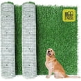 thumbnail image 1 of Dog Grass Pee Pads, Artificial Dog Training Grass Pads for Potty Tray, Fake Grass Tuf for Dogs to Pee On, Indoor Pee Grass for Dog Potty, Reusable Realistic Grass for Dogs (2 Pack), 1 of 8