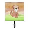 thumbnail image 1 of Dog Green & Brown Watercolor Leash or Key Holder, 1 of 1