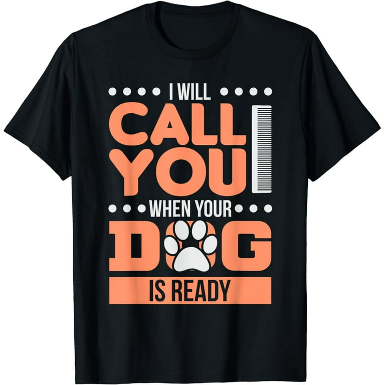 Dog grooming shirt hotsell