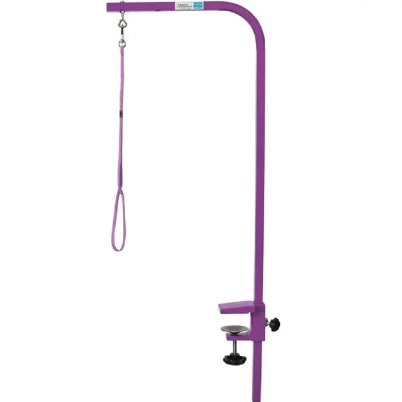 Dog Grooming Arm Heavy Duty 36 Inch With Clamp Blue Purple Steel or All 3 Colors (Purple)