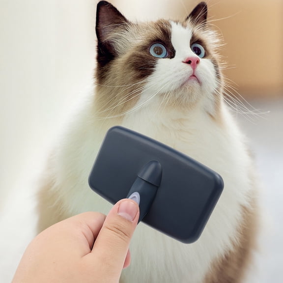 Dog Grooming Brush and Hair Remover Tool for Shedding Control and Massaging Coat Care