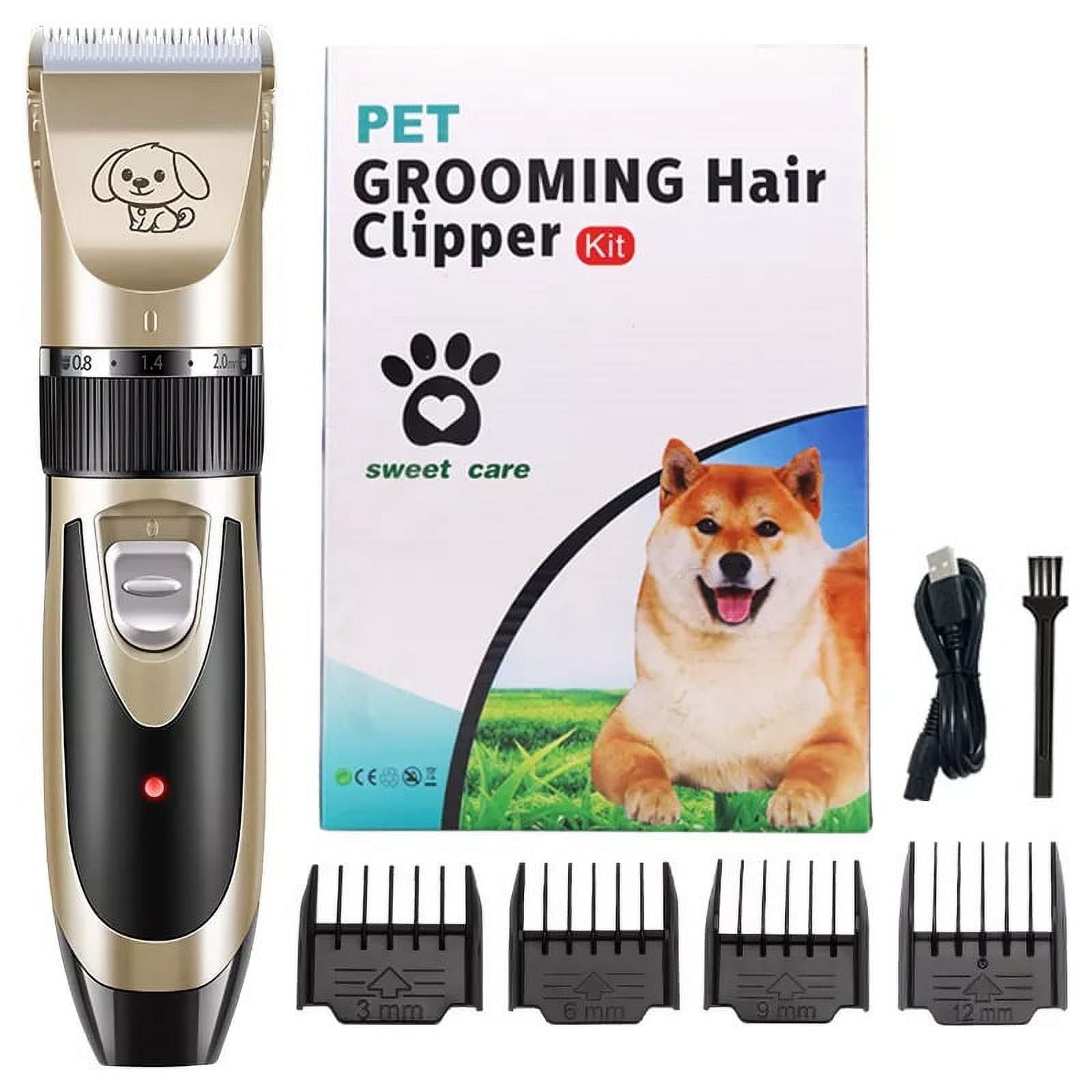 Clippers Portable Dog Groomer Pet Grooming Kit Dog Clippers,Quiet