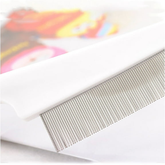 Dog Grooming Comb, Dog Face Comb, Flea Comb for Dogs, Pet Lice Comb, Grooming Comb for Pets, Fine Tooth Tear Stain Remover, Gently Removes Eye Crust and Stains