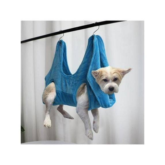 Dog Grooming Hammock,Pet Hammock Helper for Dog and Cat Nail Trimming,Dog Nail Harness Hanging,Pet Restraint Harness Bag