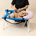 thumbnail image 1 of Dog Grooming Hammock With Soft Support Pillow, Pet Grooming Hammock For Dogs, Multi‑Function Restraint Sling For Bath Nail Trimming, 1 of 7