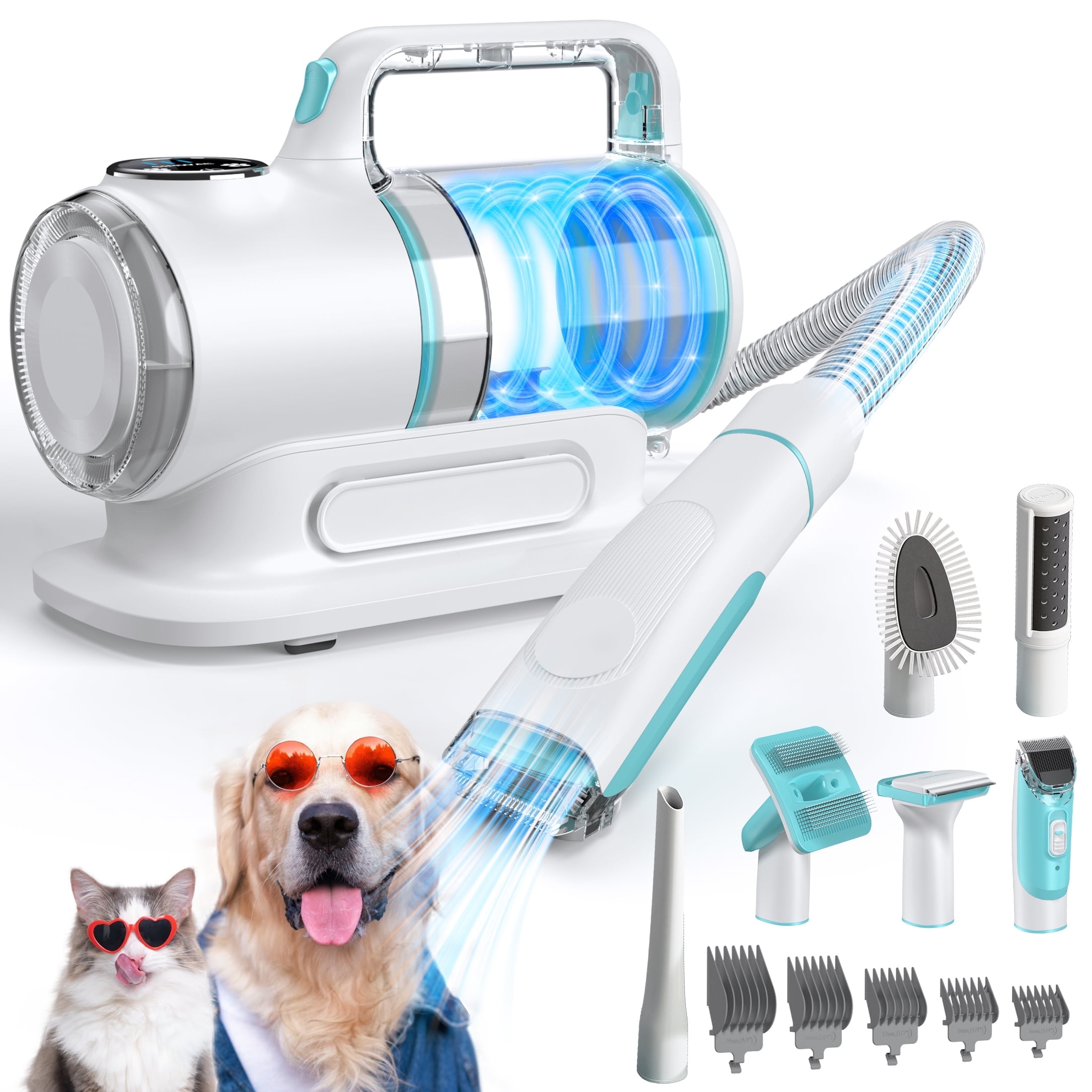 Amazon.com : PUPCA Pet Grooming Vacuum Kit,Dog Vacuum for