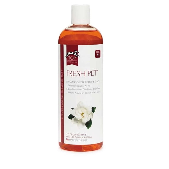 Dog Grooming Pro Fresh Pet Shampoo Conditioner Cologne Mist or Waterless Shampoo (Shampoo - 17 oz)