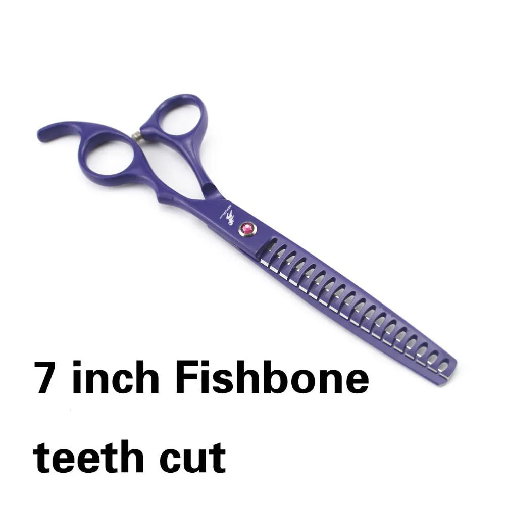 Dog Grooming Scissors Professional 7" Japan Stainless Thinning Shears