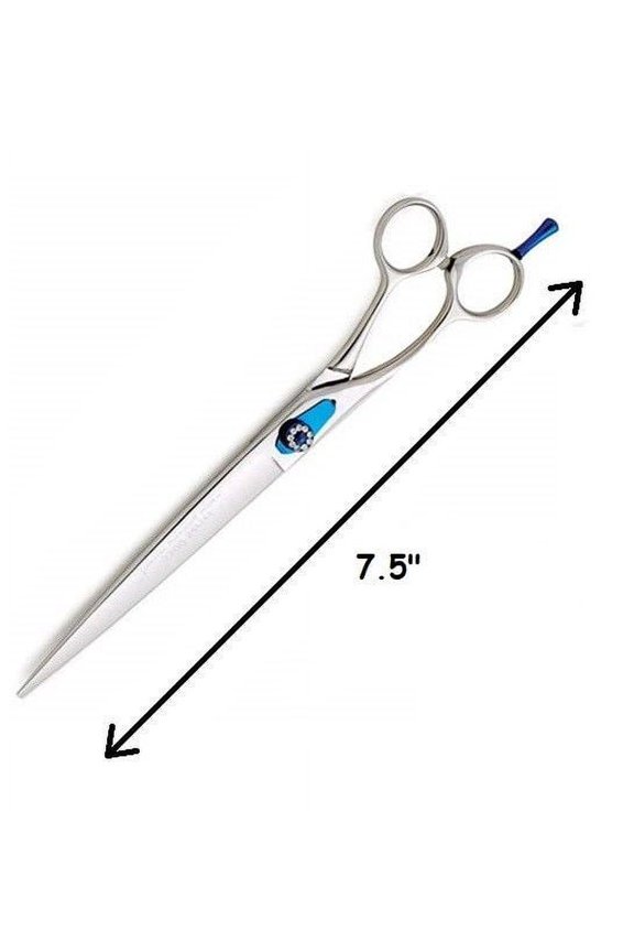 Dog Grooming Shears 5900 Diamond Series Straight Pet Groomer Scissors Pick Size (7.5)