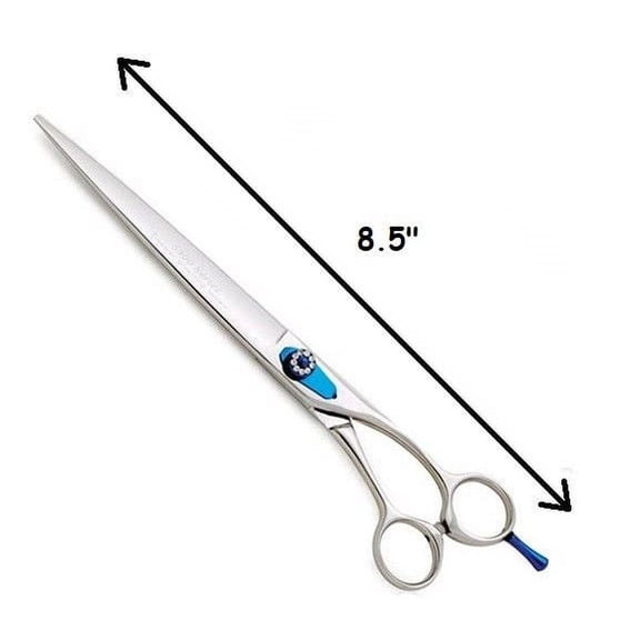 Dog Grooming Shears 5900 Diamond Series Straight Pet Groomer Scissors Pick Size (8.5)