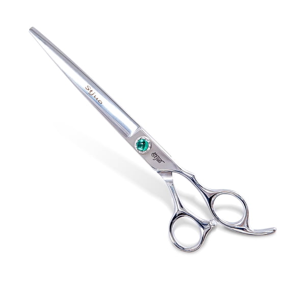 Dog Grooming Straight Scissors 7 inch Professional Pet Shears Advanced Stainless Steel Professional Grooming Scissors for Dogs Cats and Other Pets