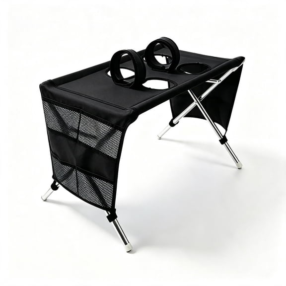 Dog Grooming Table with Bathing Hammock – Foldable Stand & Adjustable Support Straps, 2-in-1 Pet Grooming Bed for Nail Trimming Bathing Drying