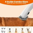 thumbnail image 1 of Dog Grooming Vacuum, Dog Grooming Kit with Pet Clippers, 12,000Pa Pet Hair Grooming Vacuum for Dogs, Vacuum Brush for Shedding Grooming, Low Noise Home Cleaning Tool in 1, 1 of 6