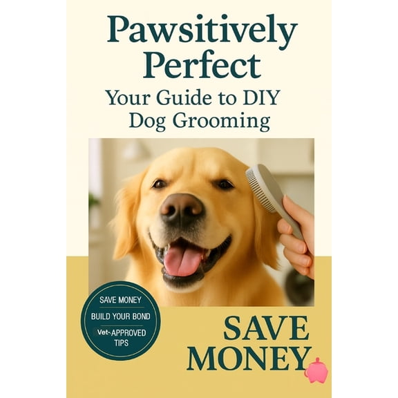 Dog Grooming at Home: Pawsitively Perfect: Your Guide to DIY Dog Grooming, (Paperback)