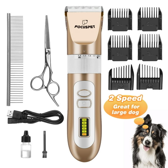 Dog Hair Clipper Grooming (Pet/Cat/Dog/Rabbit) Haircut Trimmer Shaver Set Professional Electric Pet Hair Trimmer