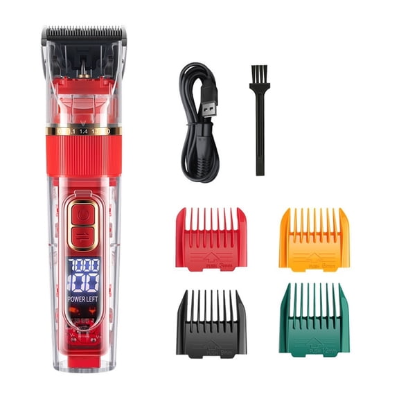 Dog Hair Clippers Grooming Haircut Trimmer Shaver Set Pets Rechargeable Professional Clipper ,Cordless Using