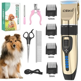 Professional Dog Grooming Kit Pet Fur Trimmer Paw Clipper Low Noise Rechargeable Cordless Pet Hair Trimmer Walmart