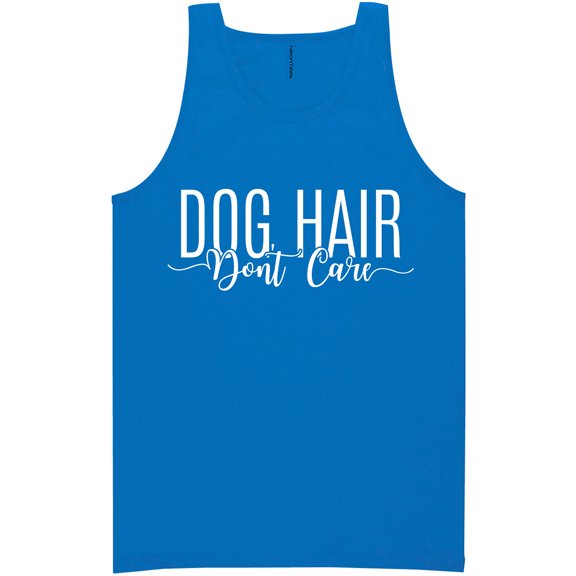 Dog Hair Don't Care Neon Tank Top